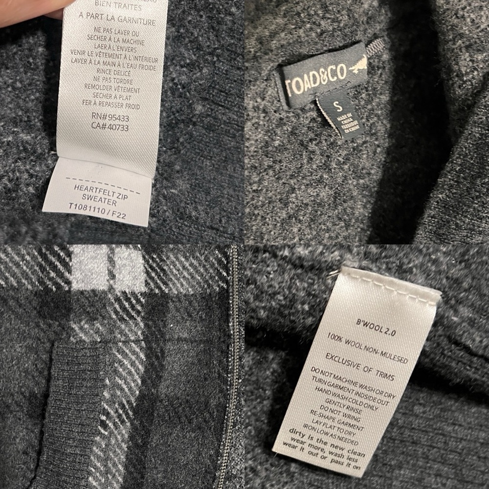 Toad&Co Wool Jacket - Picture 4 of 4